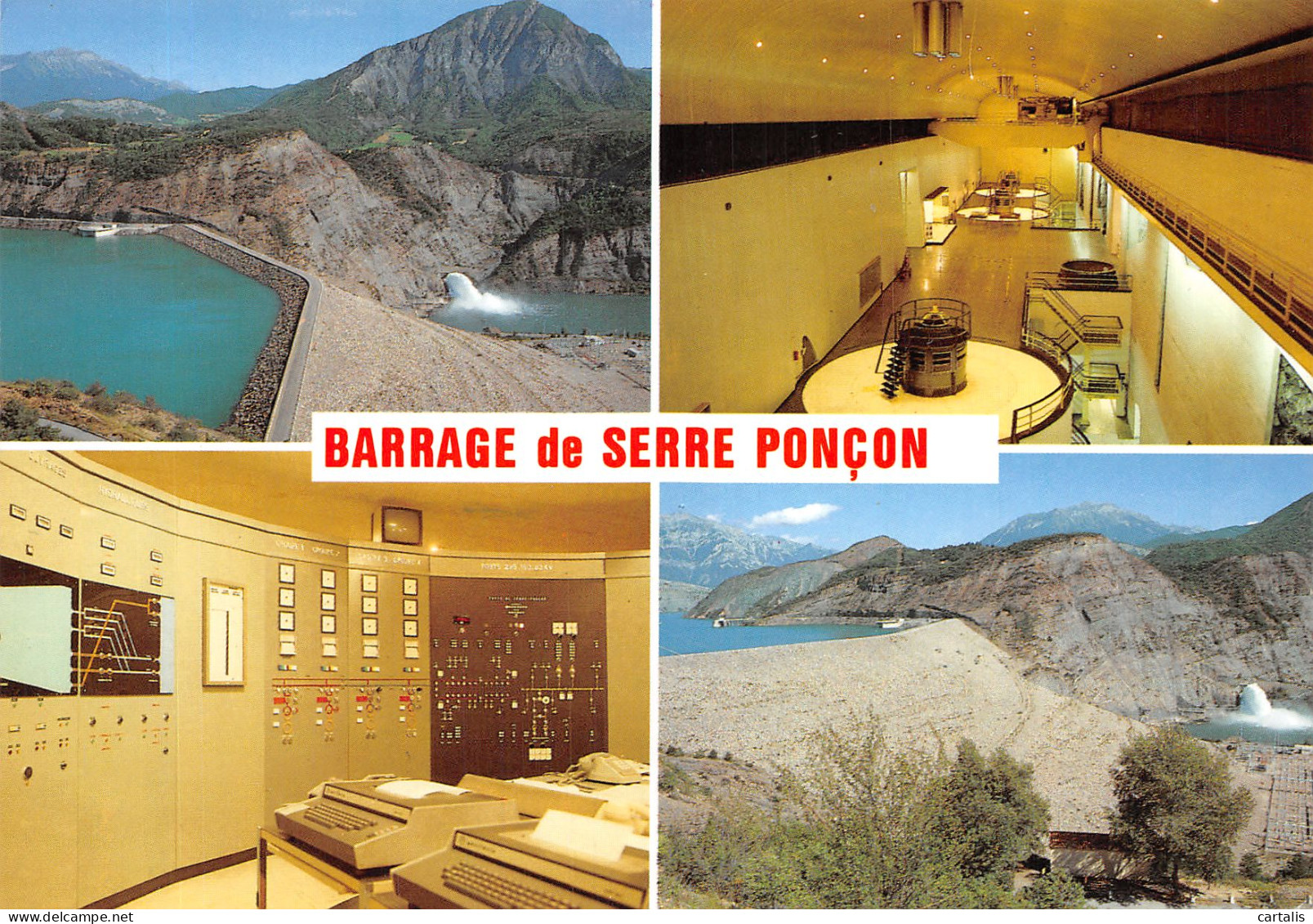 05-BARRAGE DE SERRE PONCON-N°4199-D/0341 - Other & Unclassified