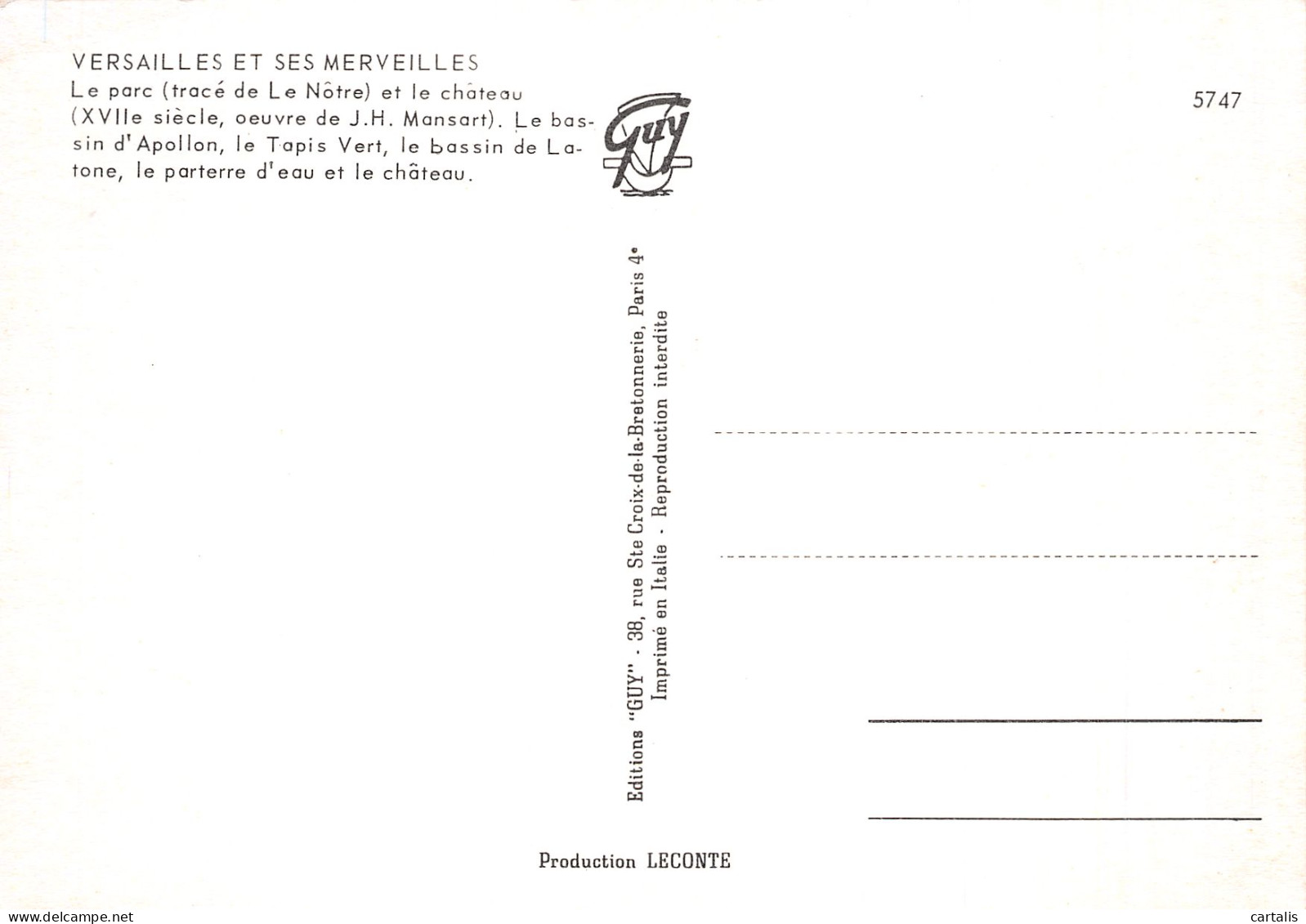 78-VERSAILLES-N°4199-D/0301 - Versailles