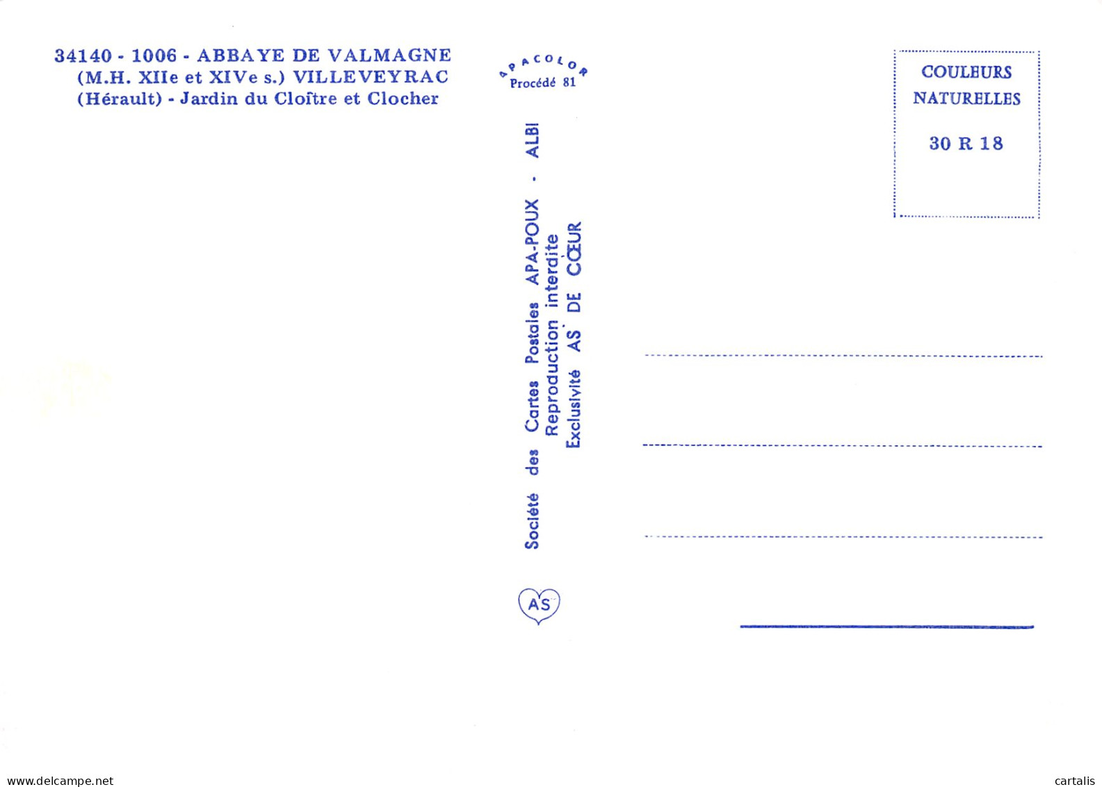 34-VILLEVEYRAC-N°4199-D/0229 - Other & Unclassified