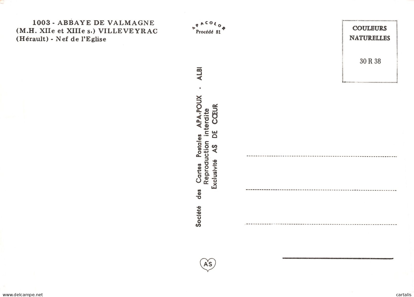 34-VILLEVEYRAC-N°4199-D/0217 - Other & Unclassified