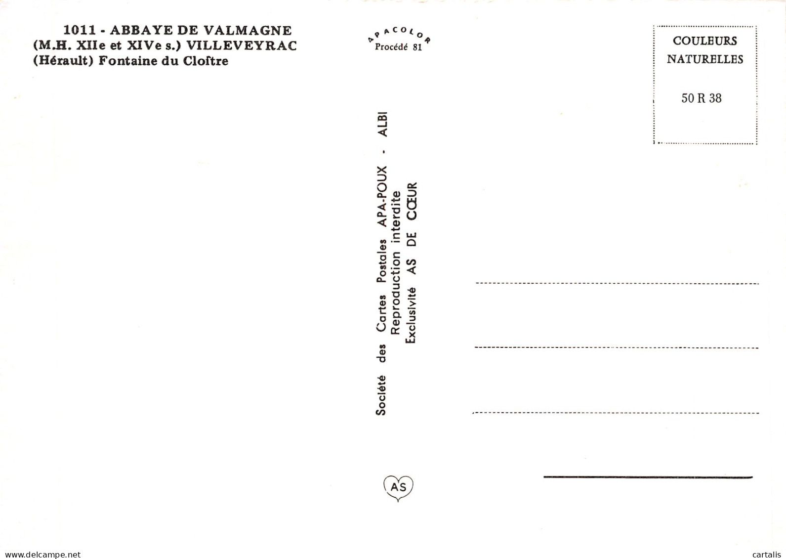 34-VILLEVEYRAC-N°4199-D/0219 - Other & Unclassified