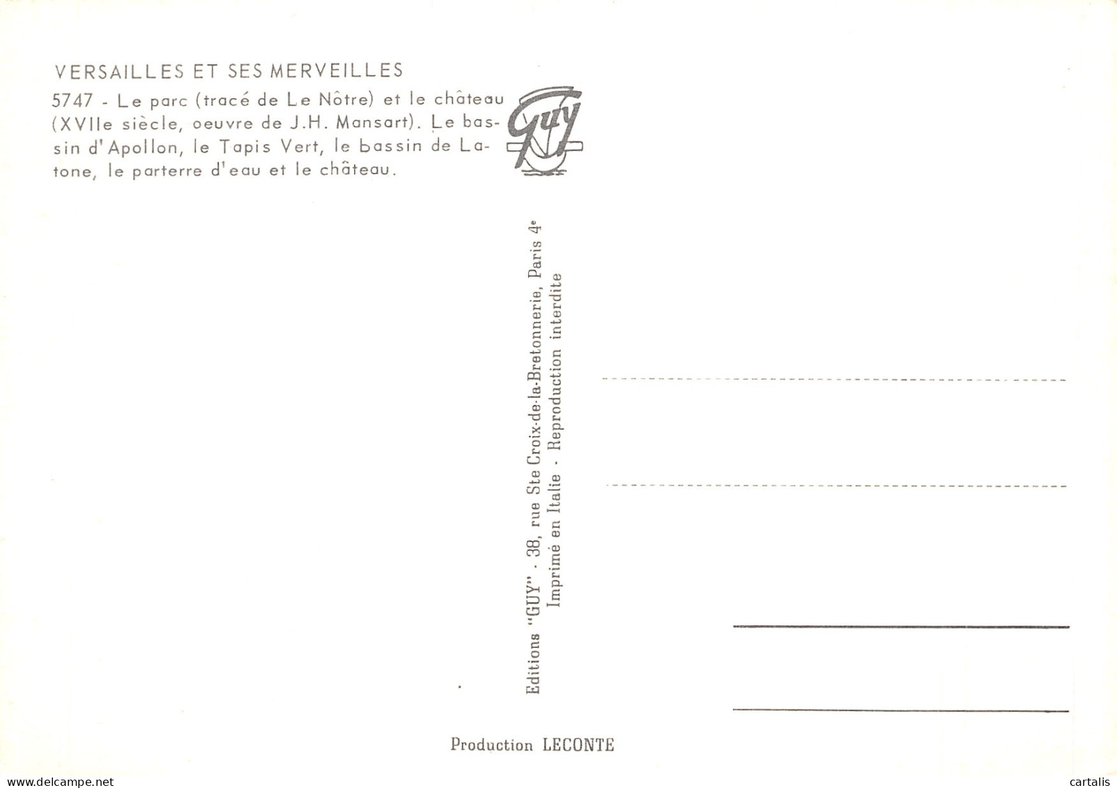 78-VERSAILLES-N°4199-D/0165 - Versailles