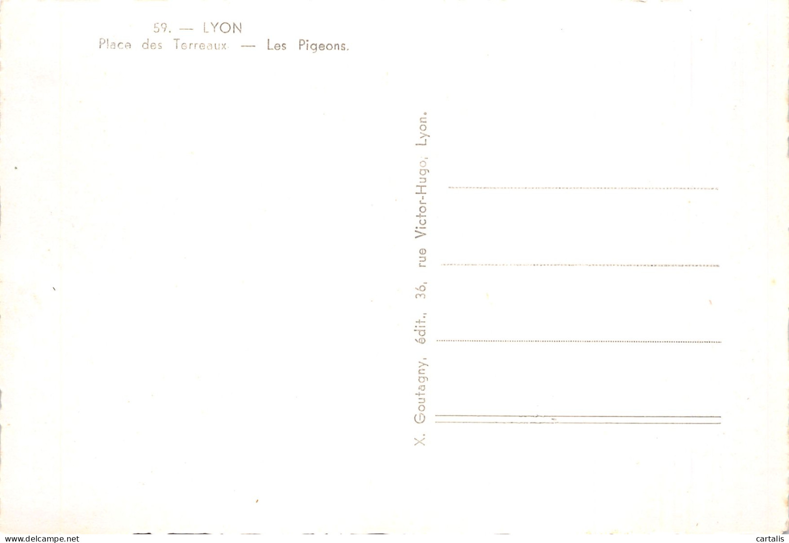 69-LYON-N°4199-D/0063 - Sonstige & Ohne Zuordnung