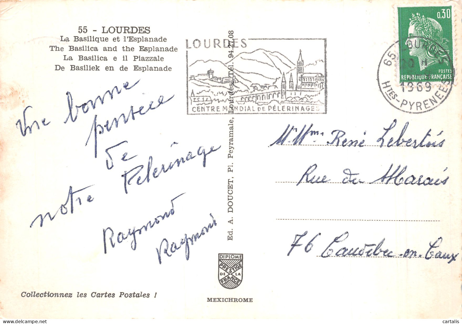 65-LOURDES-N°4199-C/0367 - Lourdes