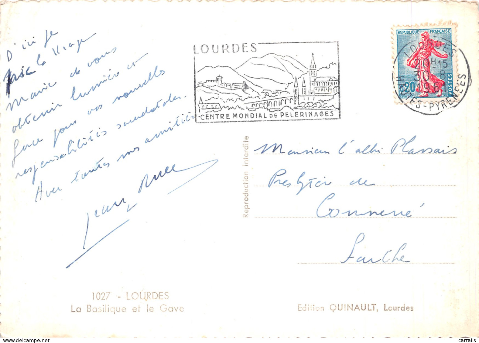 65-LOURDES-N°4199-C/0293 - Lourdes