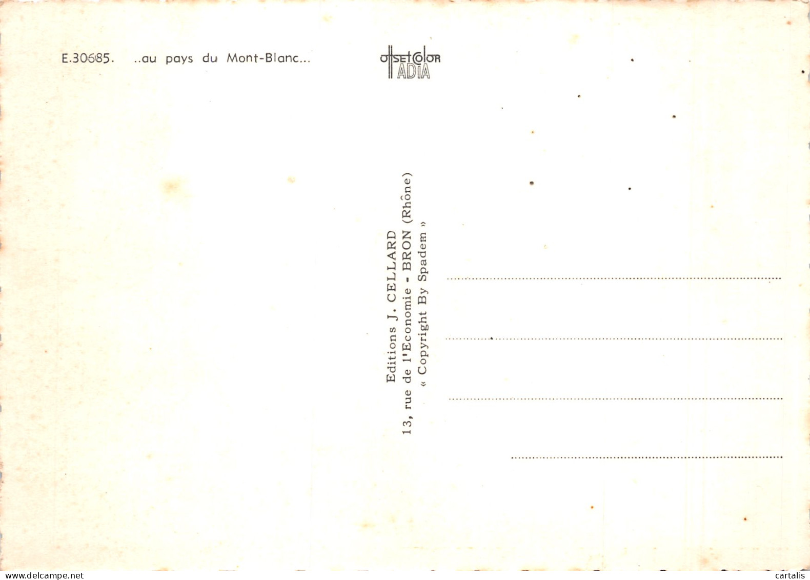 74-MONT BLANC-N°4199-C/0281 - Altri & Non Classificati