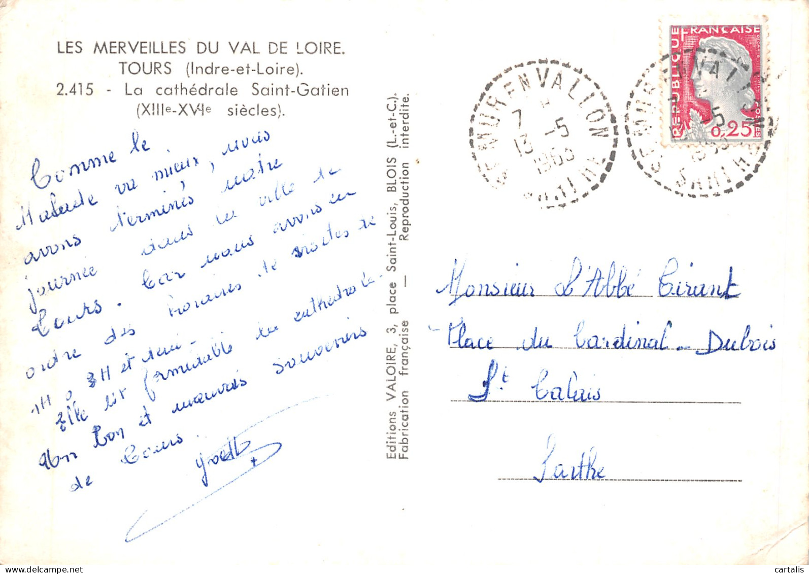 37-TOURS-N°4199-C/0239 - Tours