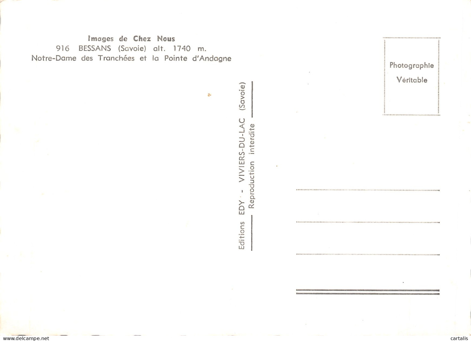 73-BESSANS-N°4199-C/0217 - Autres & Non Classés