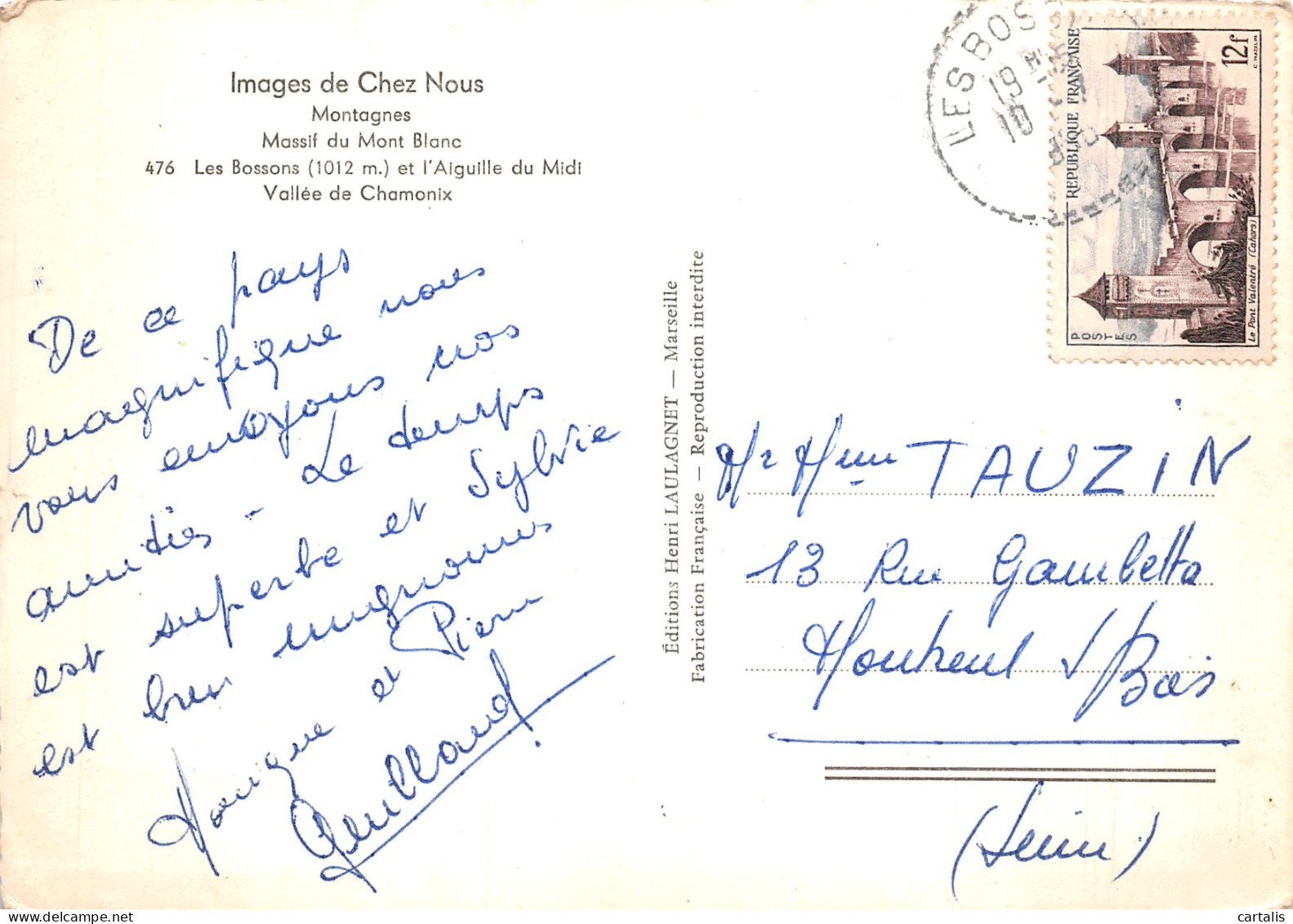 74-MONT BLANC-N°4199-C/0201 - Altri & Non Classificati