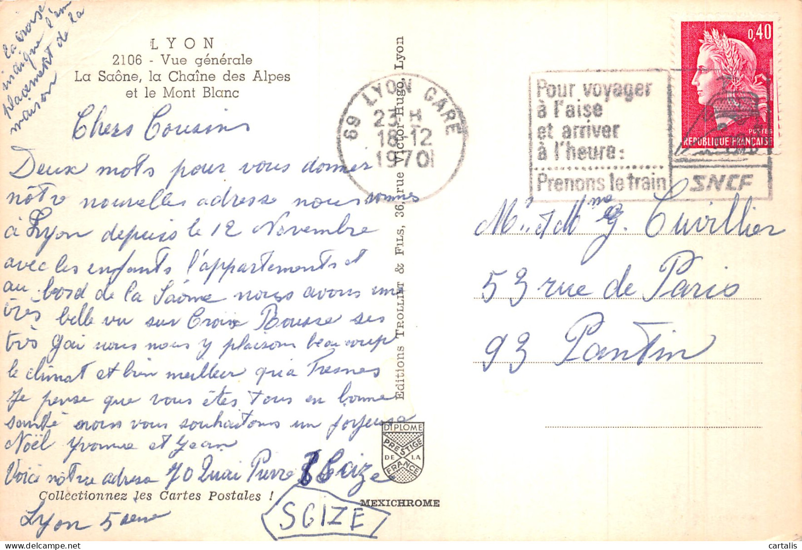 69-LYON-N°4199-C/0181 - Sonstige & Ohne Zuordnung