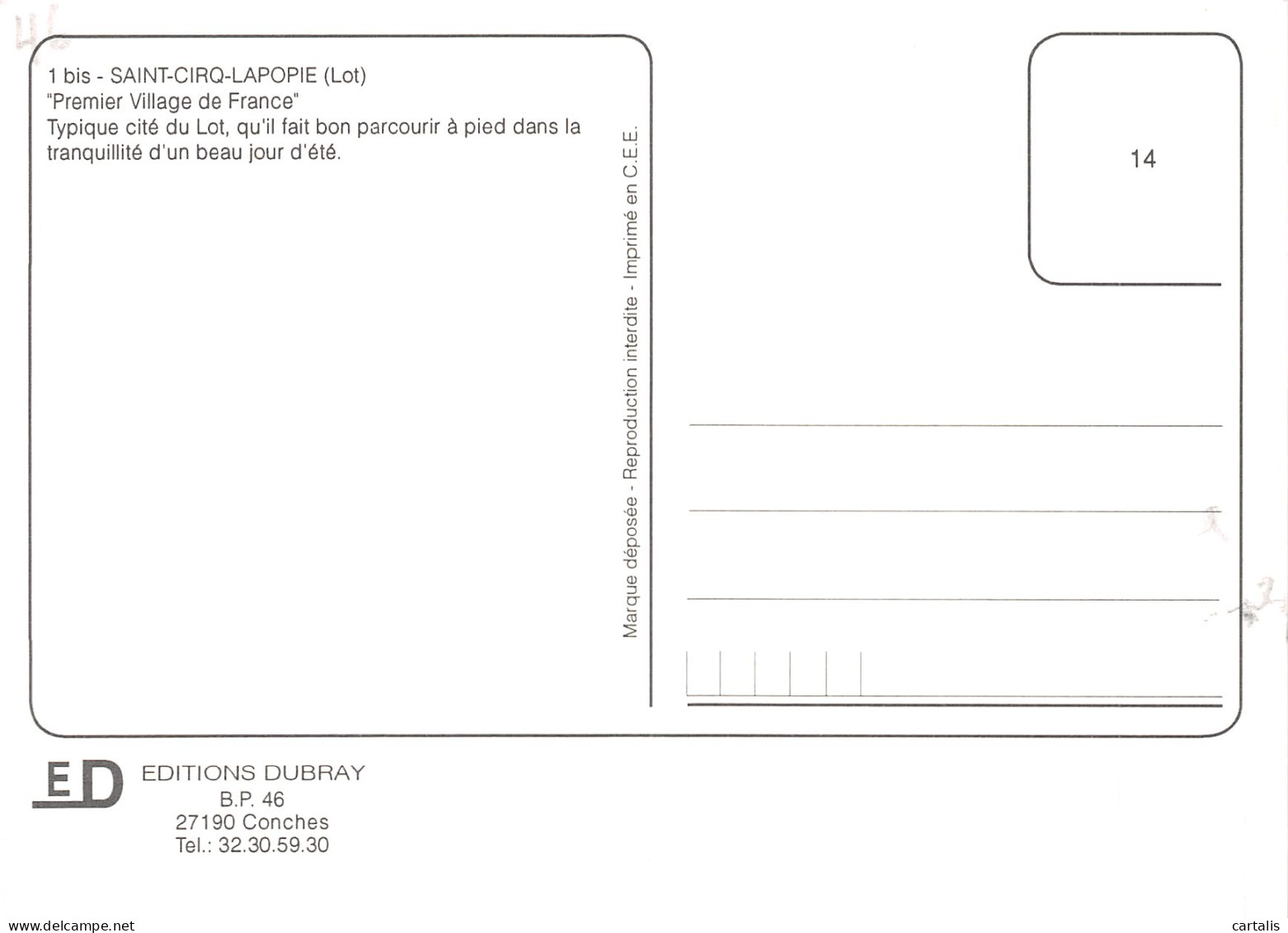 46-SAINT CIRQ LAPOPIE-N°4199-B/0377 - Other & Unclassified