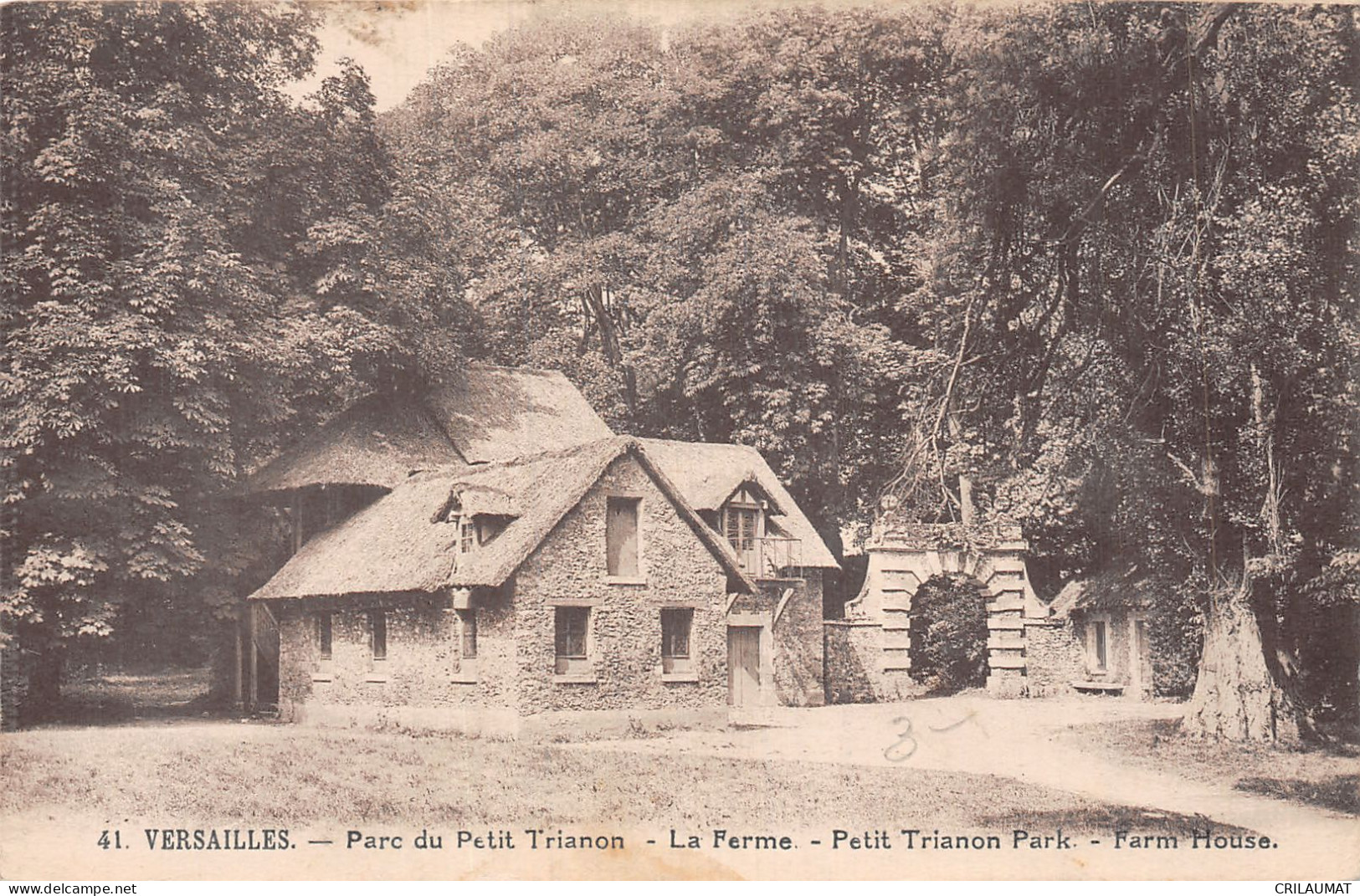 78-VERSAILLES PARC DU PETIT TRIANON-N°5146-A/0039 - Versailles (Château)