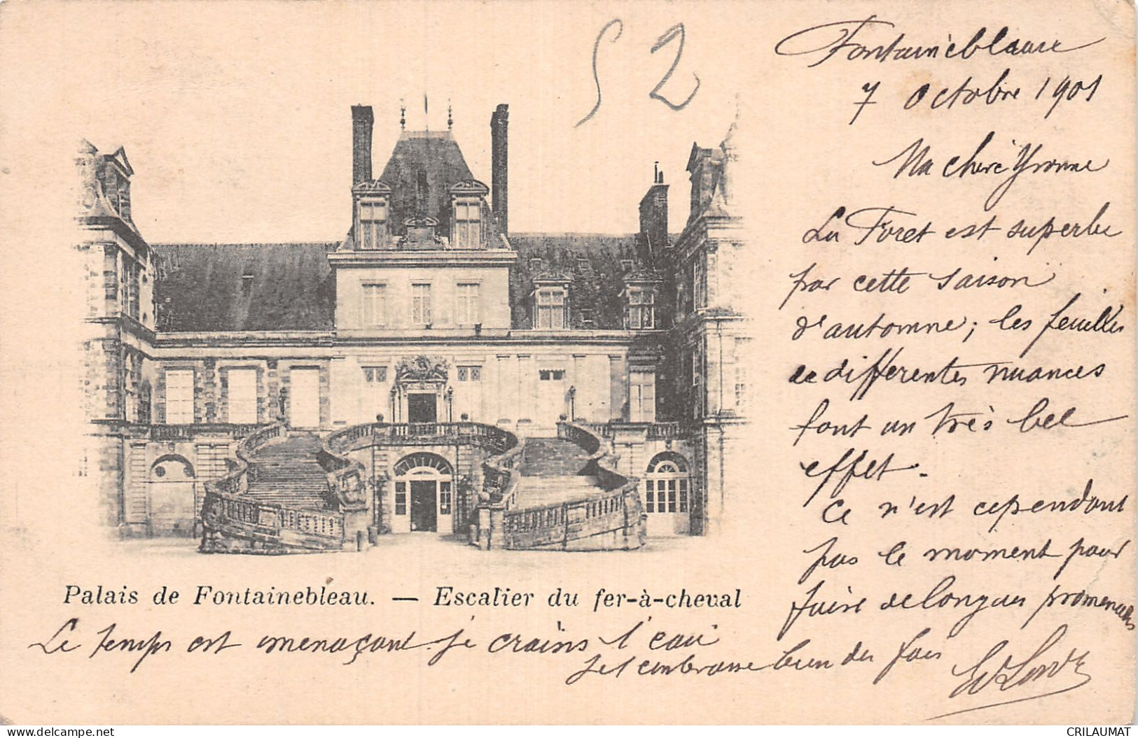 77-FONTAINEBLEAU LE PALAIS-N°5146-A/0013 - Fontainebleau