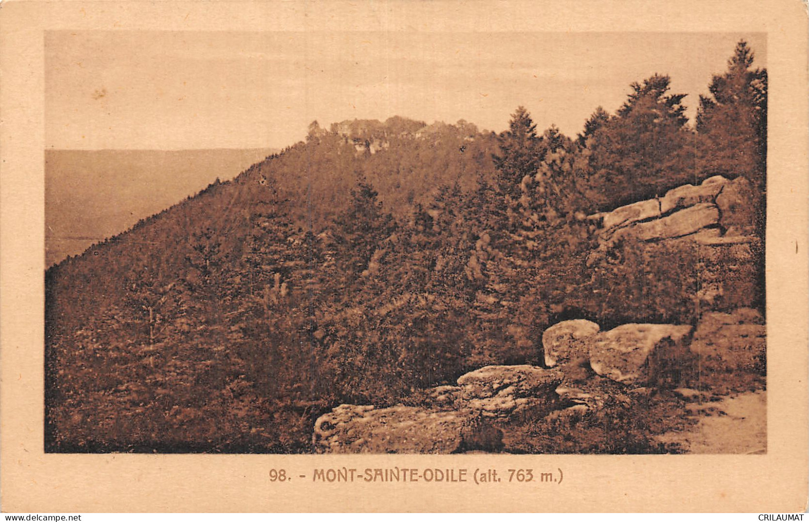 67-MONT SAINTE ODILE-N°5145-H/0397 - Andere & Zonder Classificatie