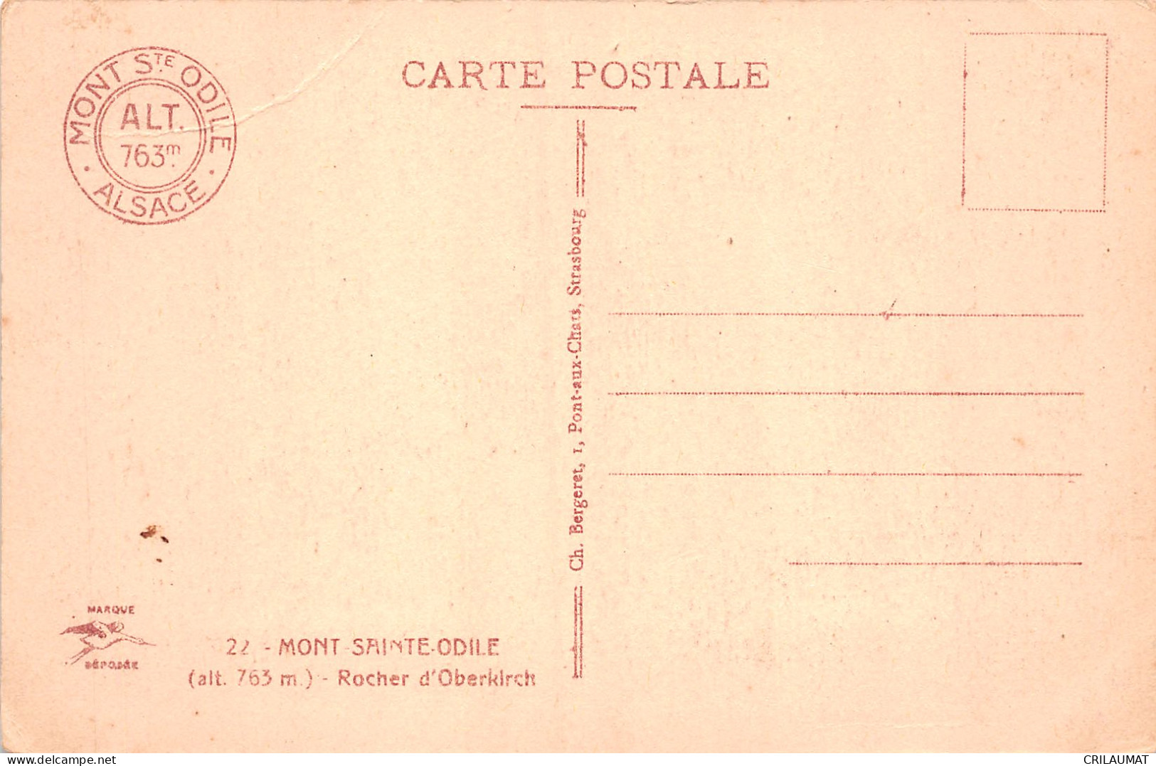 67-MONT SAINTE ODILE-N°5145-H/0385 - Other & Unclassified