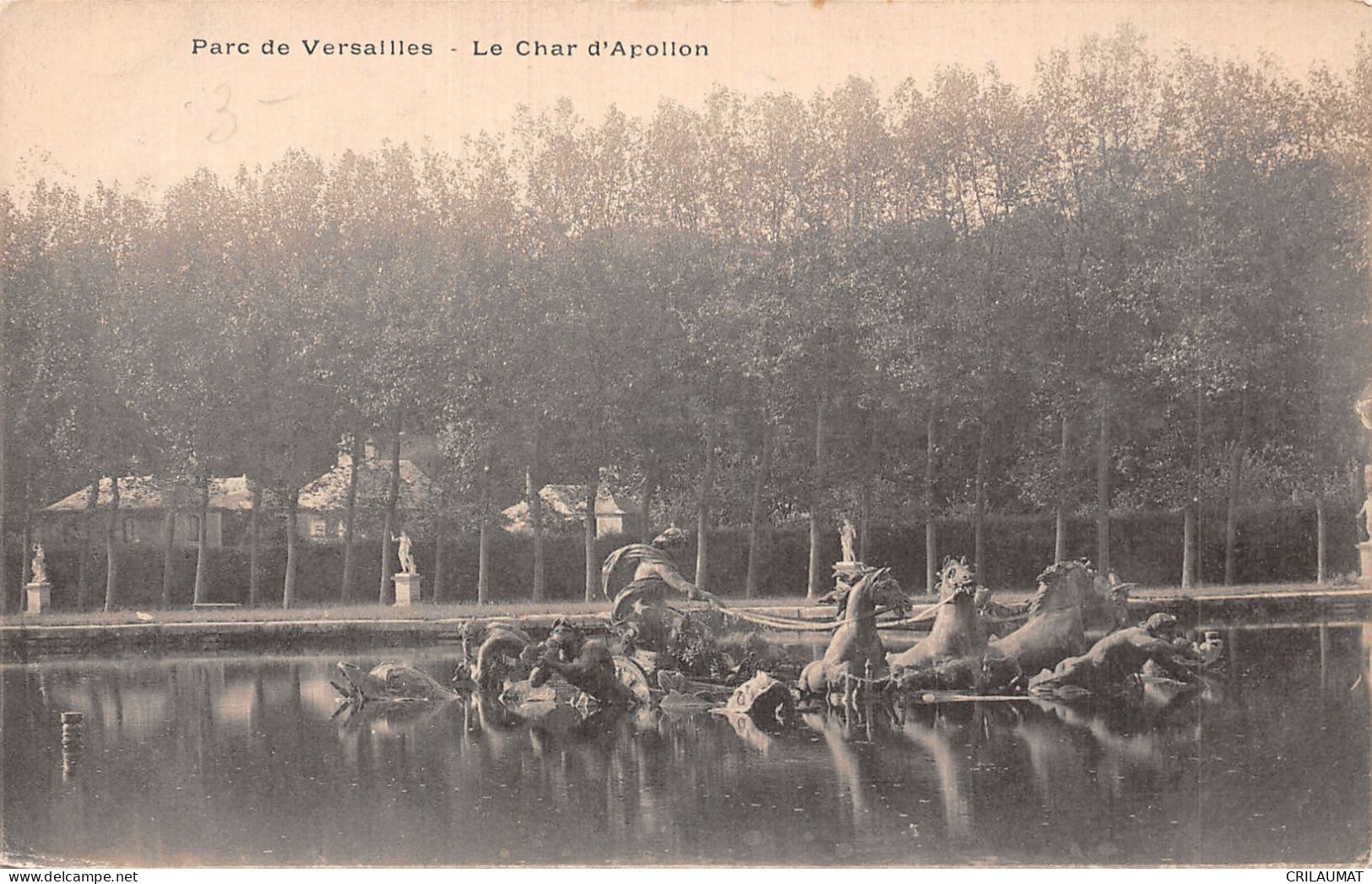 78-VERSAILLES LE PARC-N°5145-H/0359 - Versailles (Schloß)