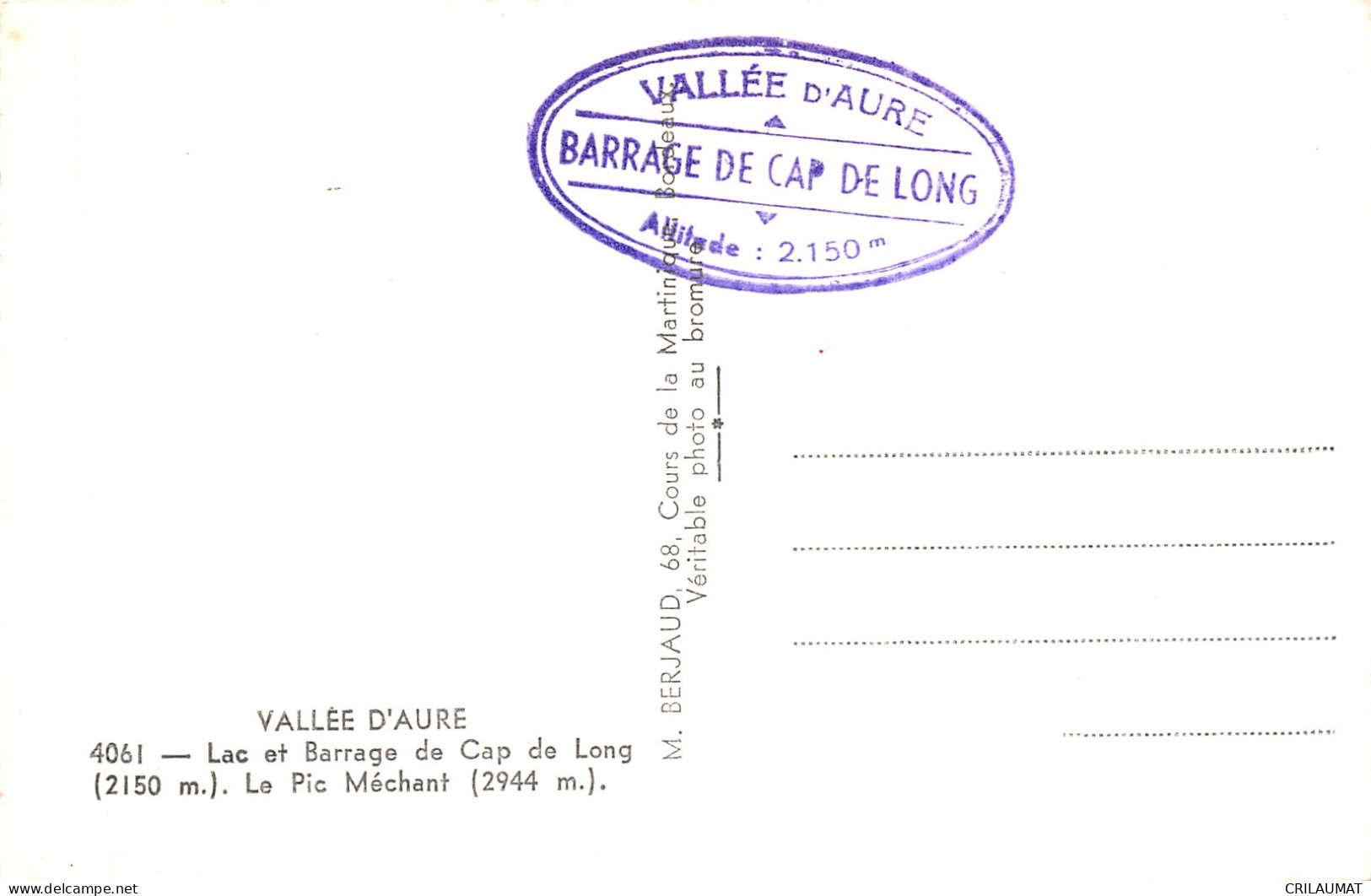 65-VALLEE D AURE-N°5145-G/0289 - Otros & Sin Clasificación