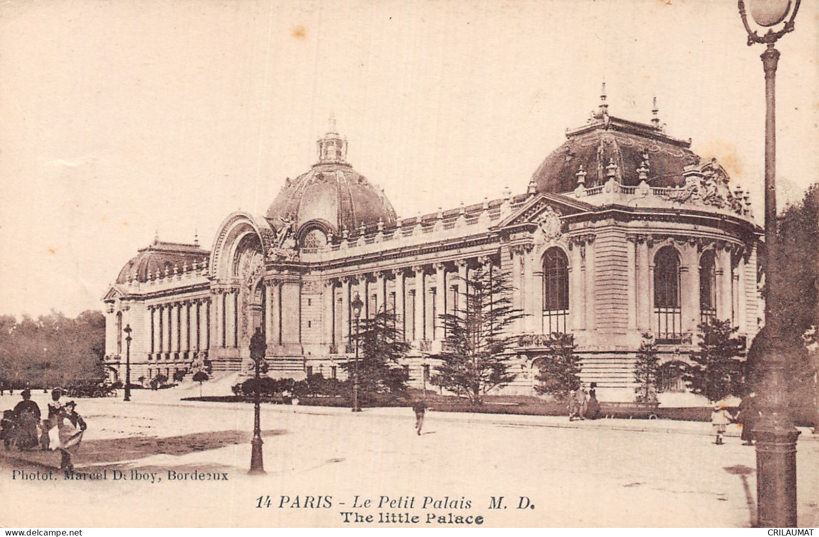 75-PARIS PETIT PALAIS-N°5145-G/0219 - Sonstige & Ohne Zuordnung