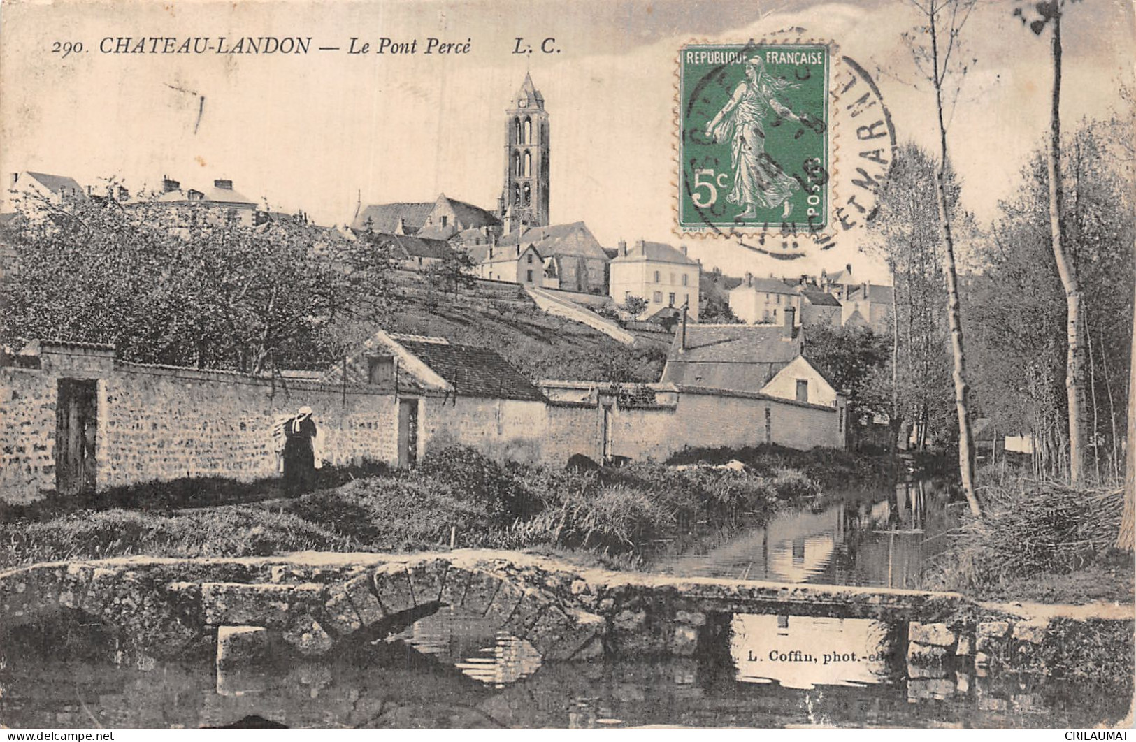 77-CHATEAU LANDON-N°5145-G/0119 - Chateau Landon