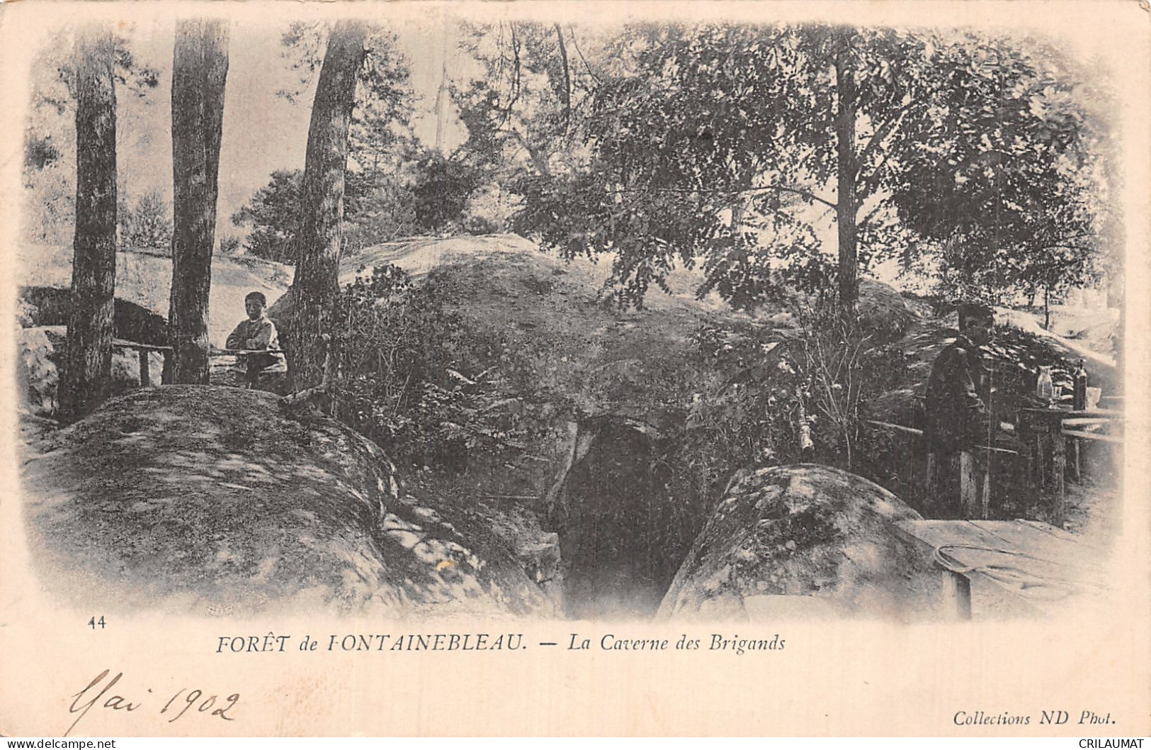 77-FONTAINEBLEAU LA FORET-N°5145-G/0091 - Fontainebleau