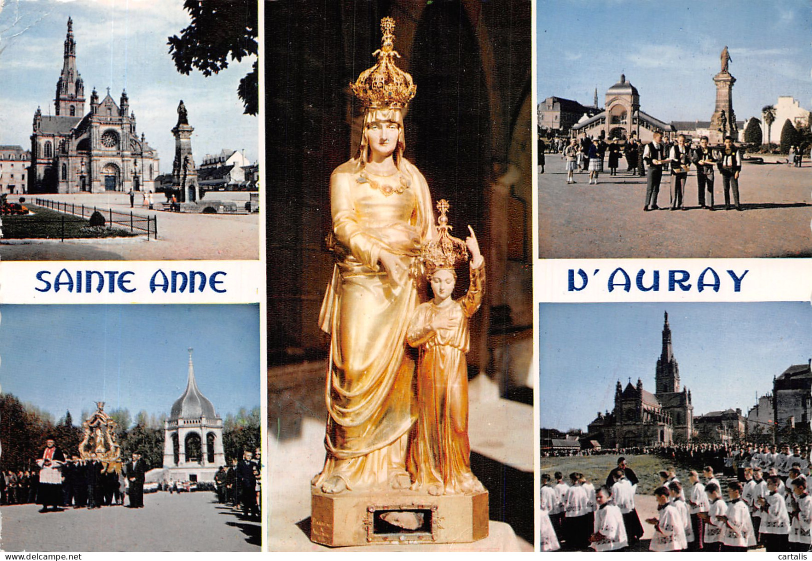 56-SAINTE ANNE D AURAY-N°4200-B/0165 - Sainte Anne D'Auray