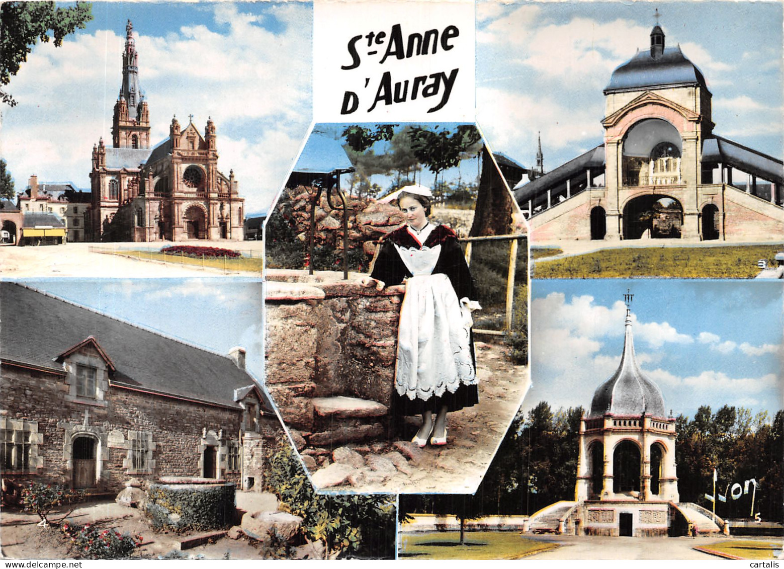 56-SAINTE ANNE D AURAY-N°4200-B/0163 - Sainte Anne D'Auray