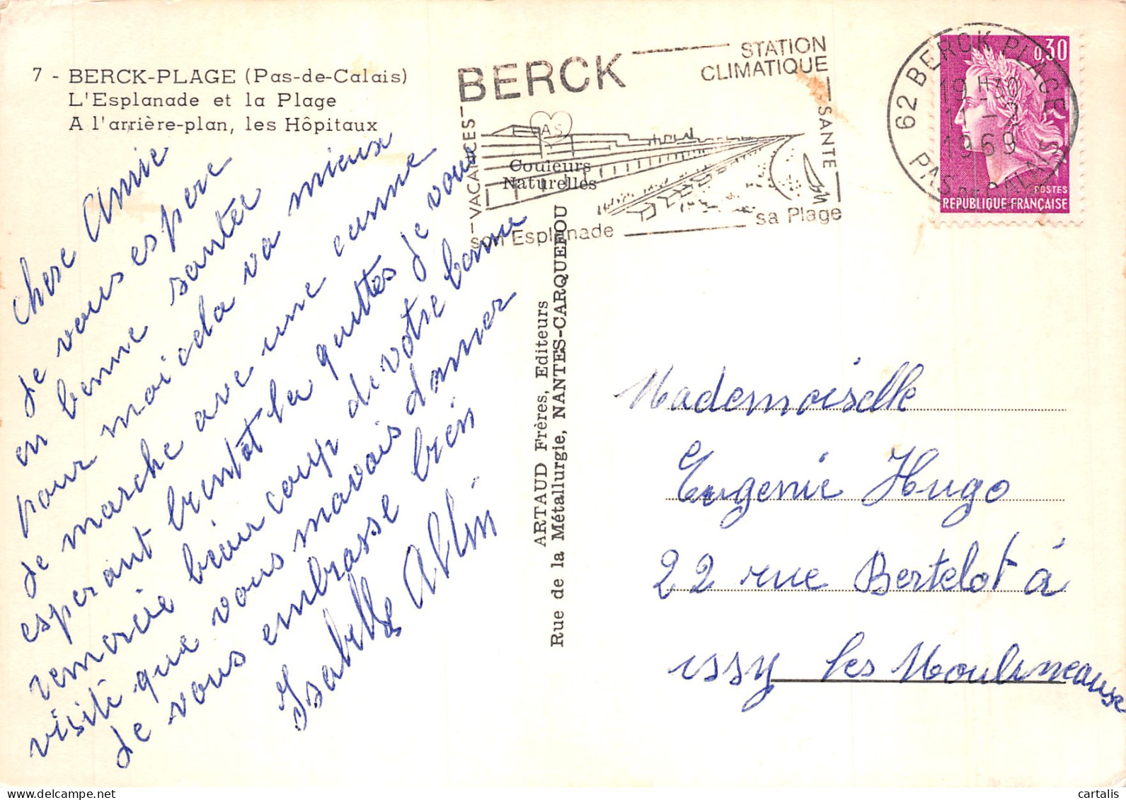 62-BERCK-N°4200-B/0155 - Berck