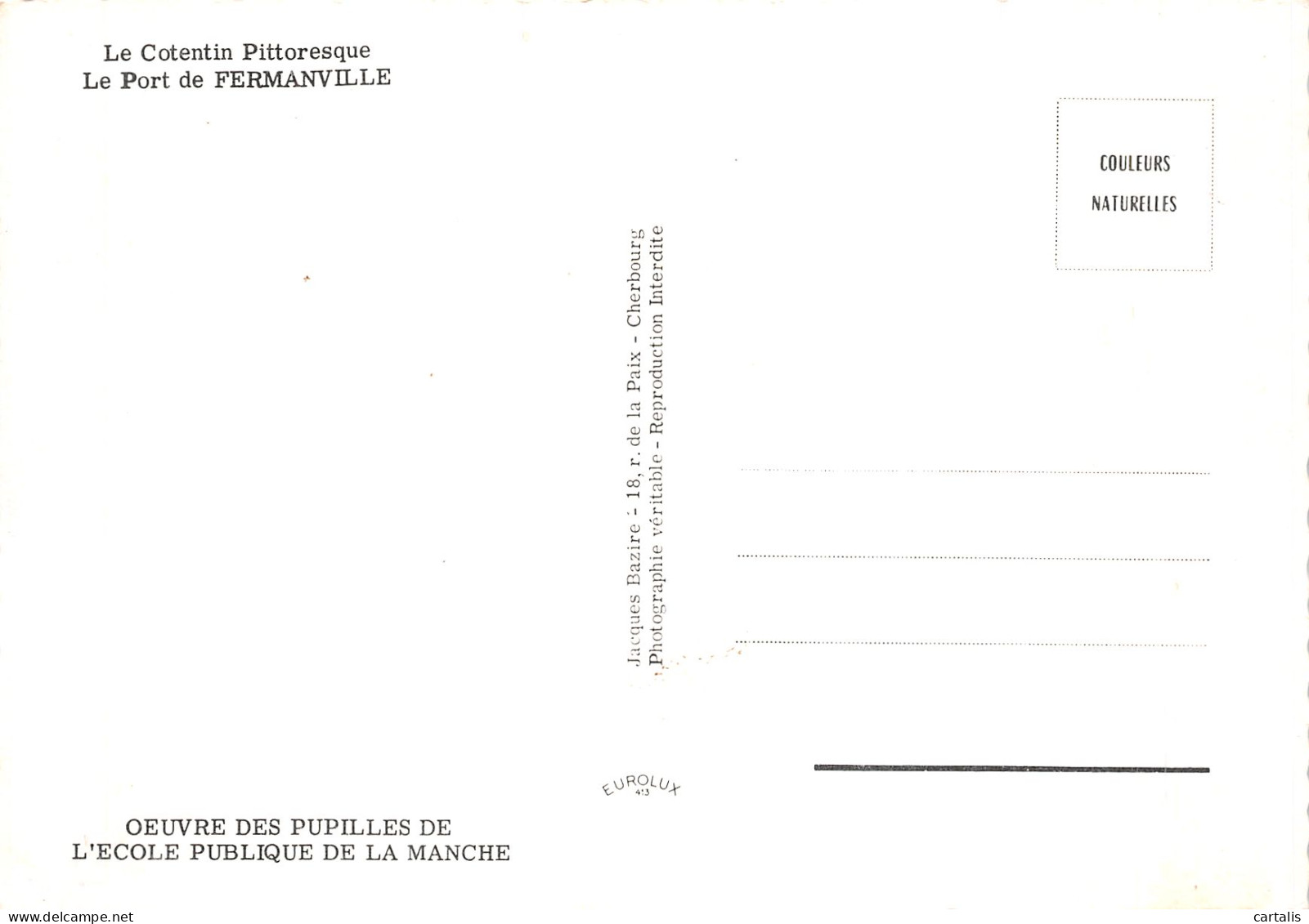 50-PORT DE FERMANVILLE-N°4200-B/0129 - Autres & Non Classés