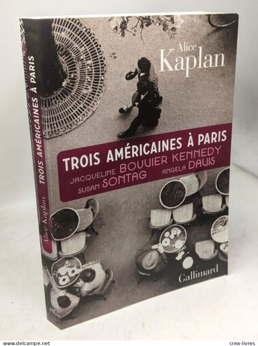 Trois Américaines à Paris: Jacqueline Bouvier Kennedy Susan Sontag Angela Davis - Autres & Non Classés