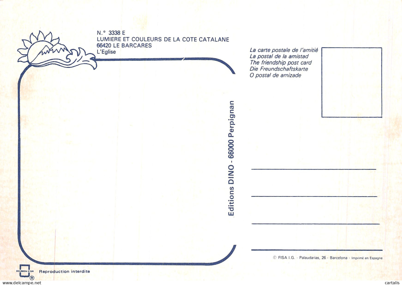 66-LE BARCARES-N°4200-A/0389 - Altri & Non Classificati