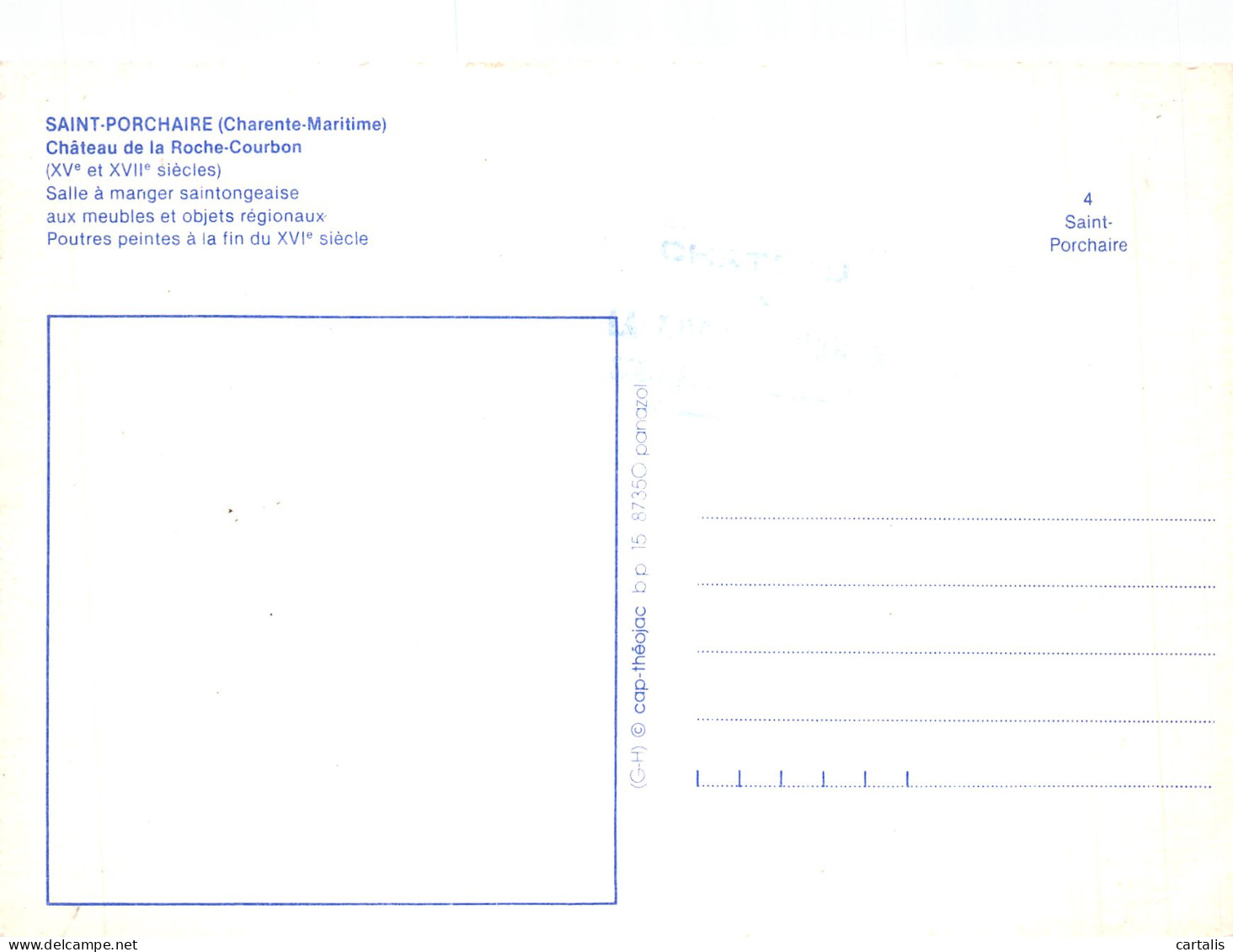 17-SAINT PORCHAIRE-N°4200-A/0005 - Andere & Zonder Classificatie