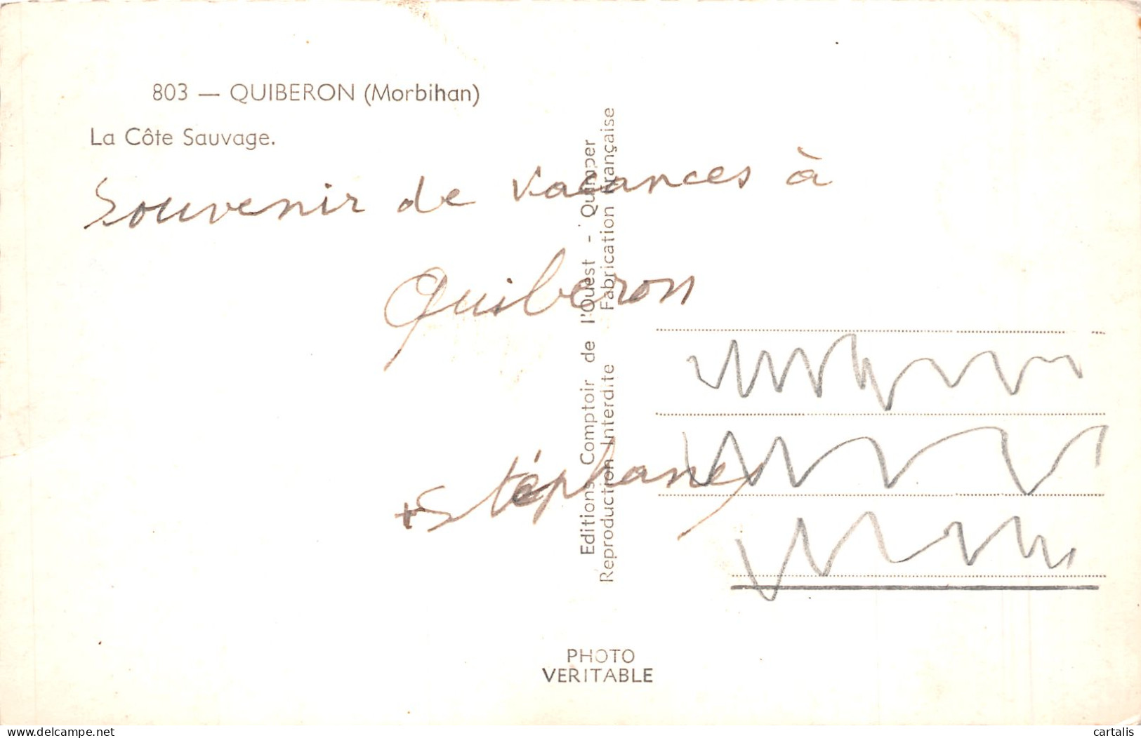 56-QUIBERON-N°4199-E/0361 - Quiberon