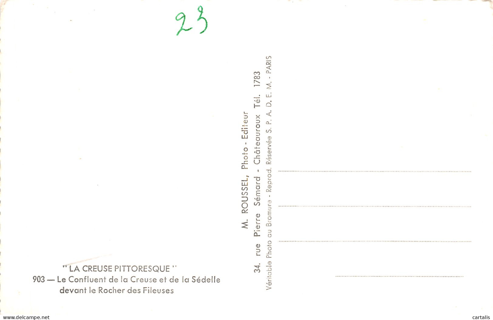 36-SAINT PLANTAIRE ROCHERS DE LA FILEUSE-N°4199-E/0221 - Autres & Non Classés