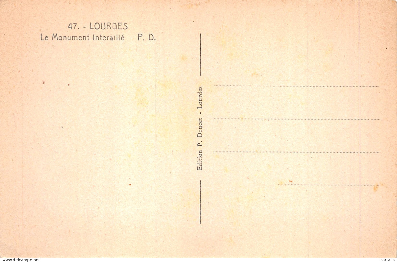 65-LOURDES-N°4199-E/0183 - Lourdes