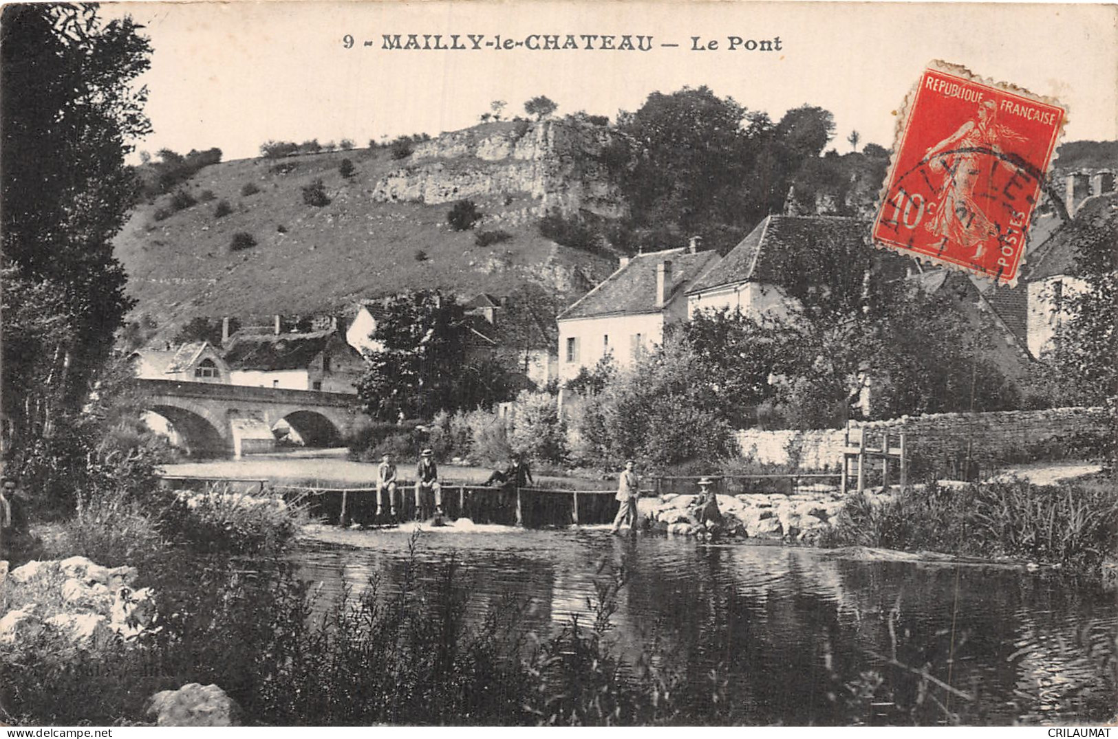 89-MAILLY LE CHATEAU-N°5146-C/0337 - Autres & Non Classés