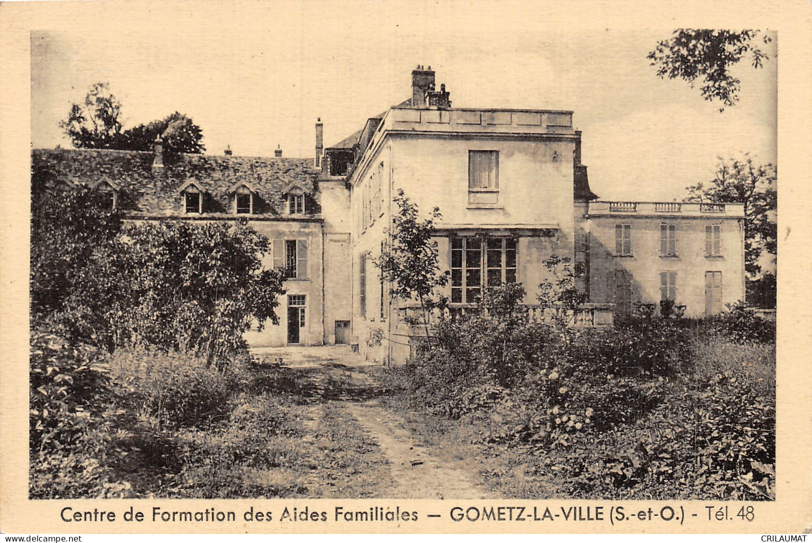 91-GOMETZ LA VILLE-N°5146-C/0301 - Autres & Non Classés