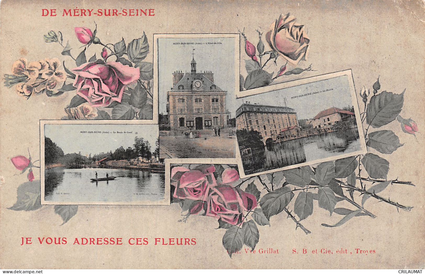 10-MERY SUR SEINE-N°5146-C/0241 - Other & Unclassified