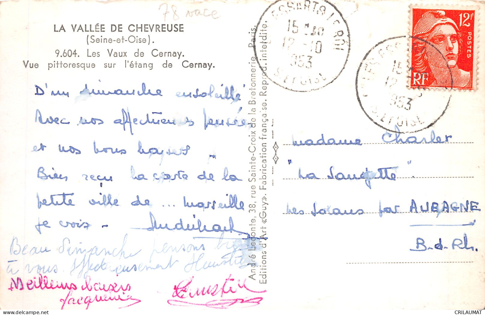 78-VALLEE DE CHEVREUSE-N°5146-C/0219 - Autres & Non Classés