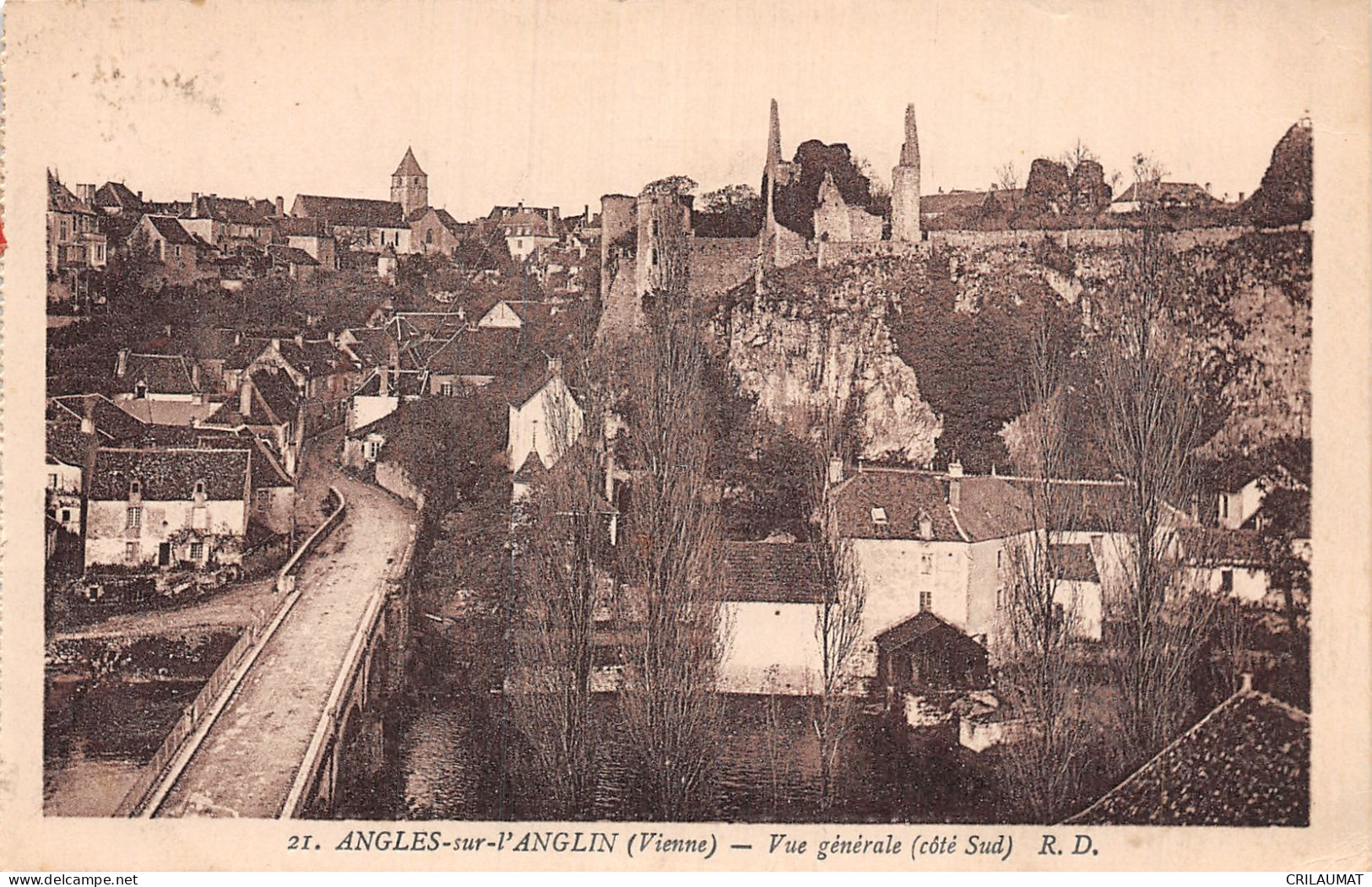 86-ANGLES SUR L ANGLIN-N°5146-B/0307 - Autres & Non Classés