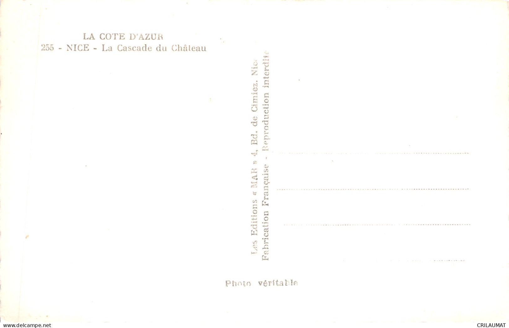 06-NICE-N°5146-B/0265 - Other & Unclassified