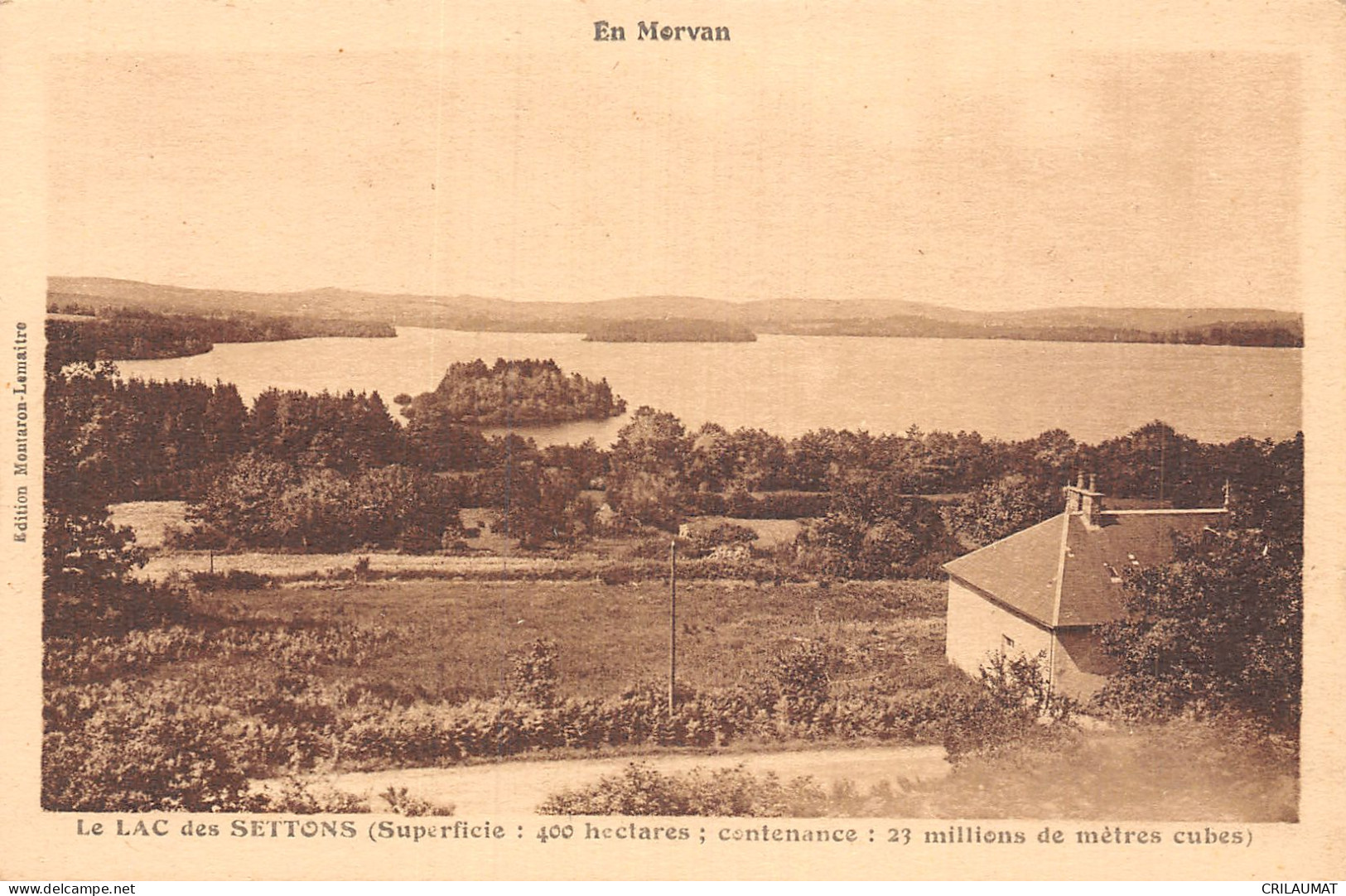 58-LAC DES SETTONS-N°5146-A/0341 - Autres & Non Classés