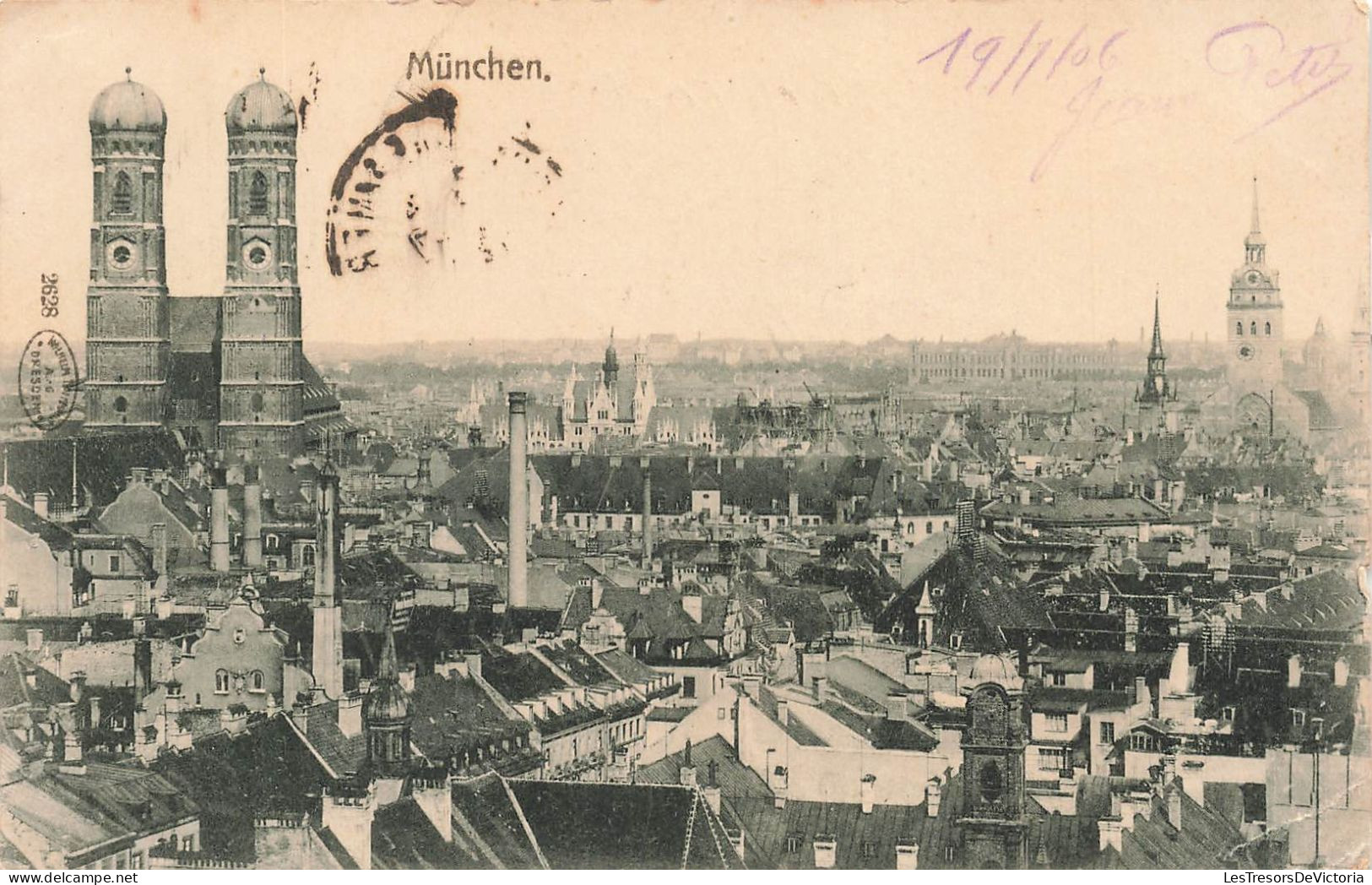 ALLEMAGNE - Munchen - Vue Sur Une Partie De La Ville - Vue Générale - Carte Postale Ancienne - München