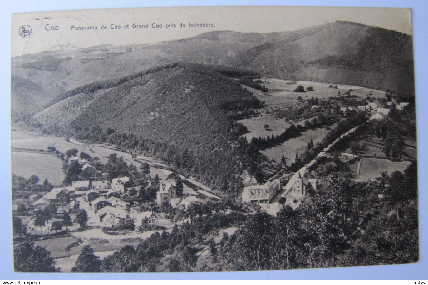 BELGIQUE - LIEGE - STAVELOT - COO - Panorama Pris Du Belvédère - 1922 - Stavelot