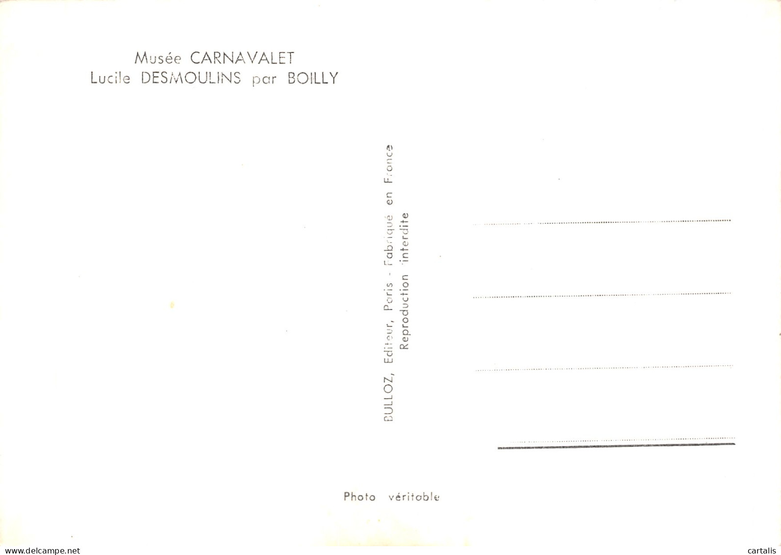 75-PARIS MUSEE CARNAVALET-N°4200-D/0263 - Musées