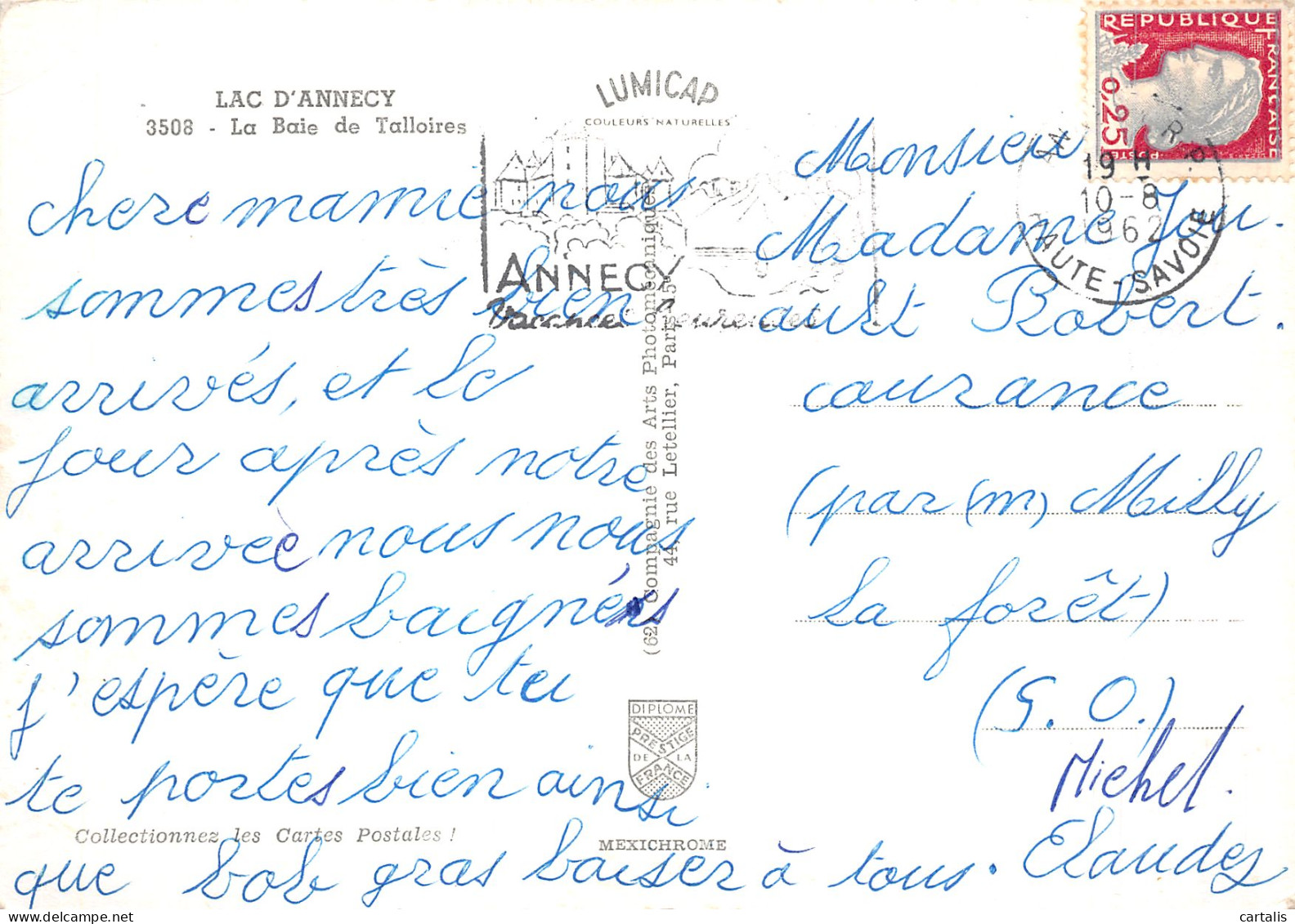 74-LAC D ANNECY-N°4200-D/0145 - Altri & Non Classificati