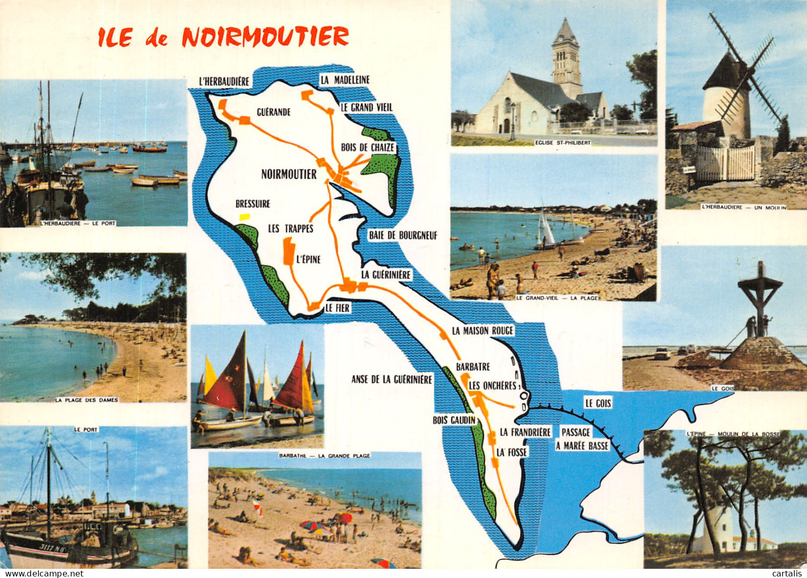 85-ILE DE NOIRMOUTIER-N°4200-D/0091 - Ile De Noirmoutier