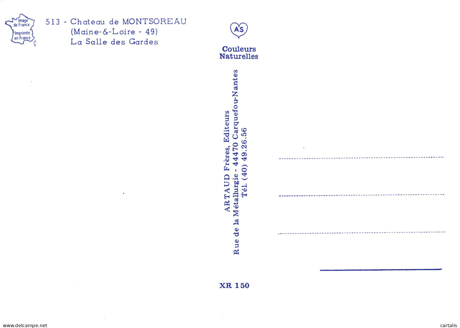 49-MONTSOREAU-N°4200-D/0025 - Sonstige & Ohne Zuordnung