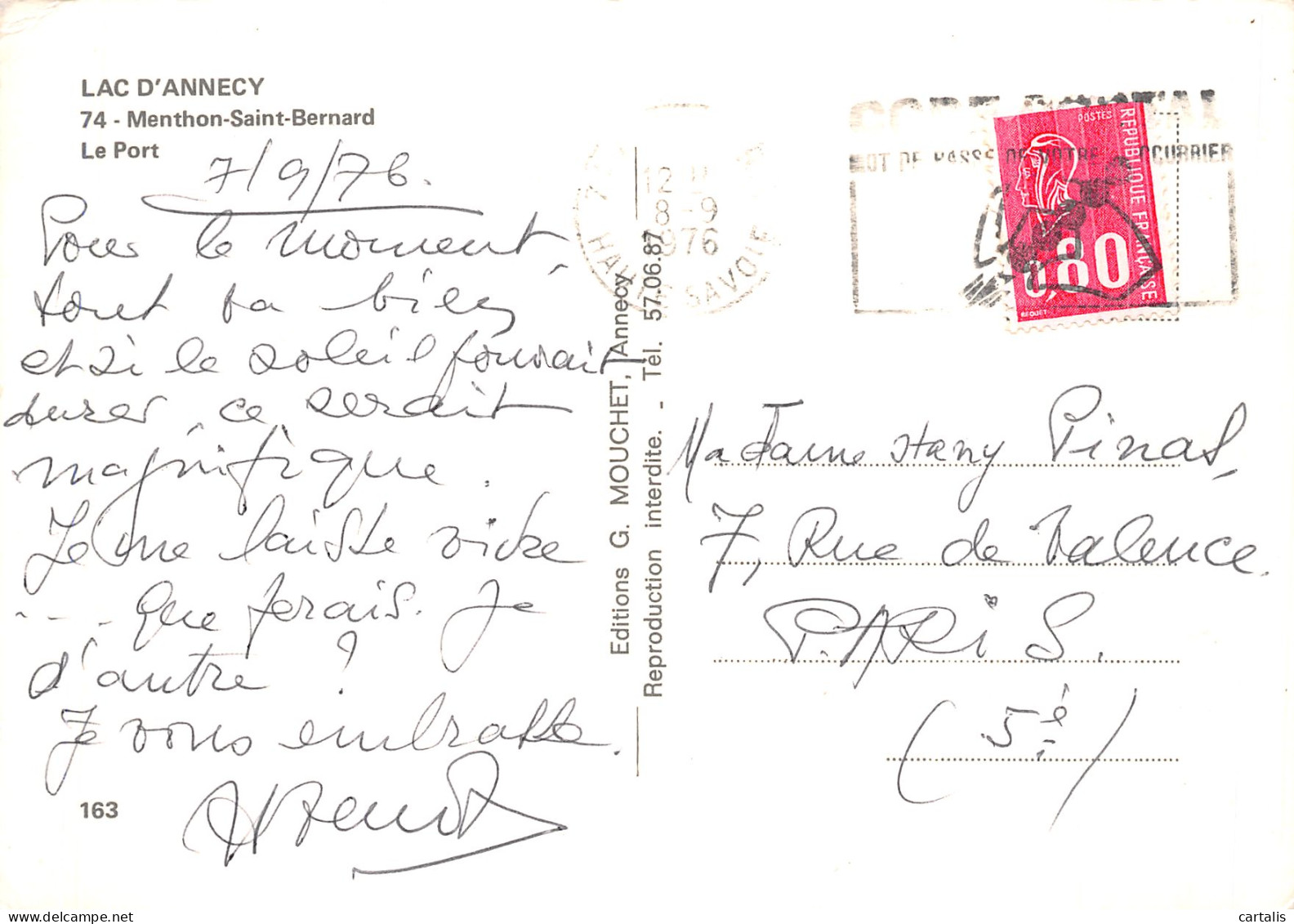 74-LAC D ANNECY-N°4200-C/0377 - Altri & Non Classificati