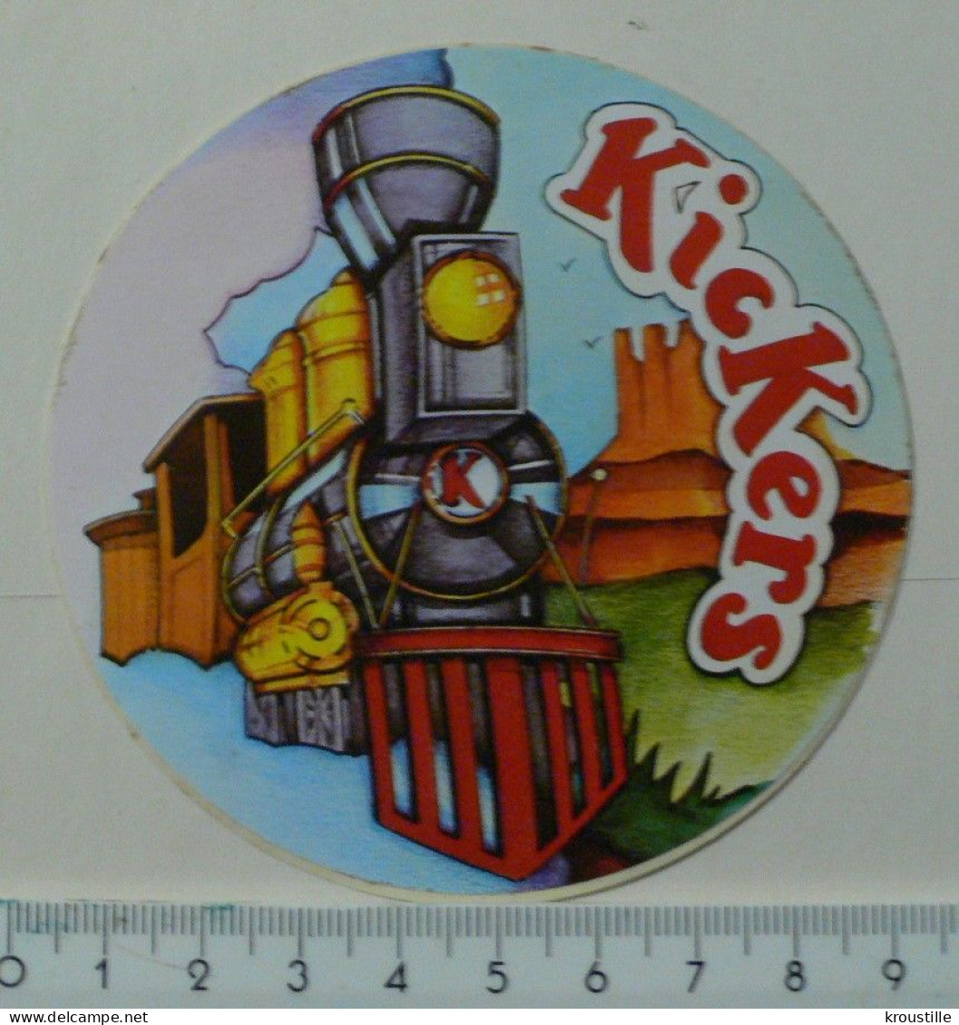 AUTOCOLLANT KICKERS - TRAIN - Stickers