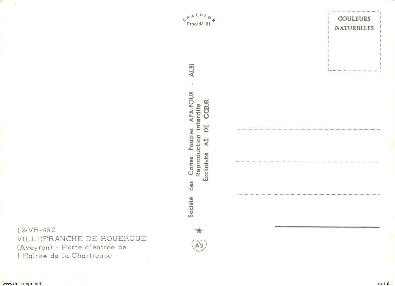 12-VILLEFRANCHE DE ROUERGUE-N°4200-C/0247 - Villefranche De Rouergue